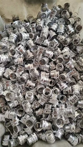 Brugerdefinerede aluminium haveslangefittings leveret til USA
